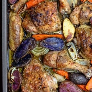 Roasted Rosemary Chicken and Vegetables
