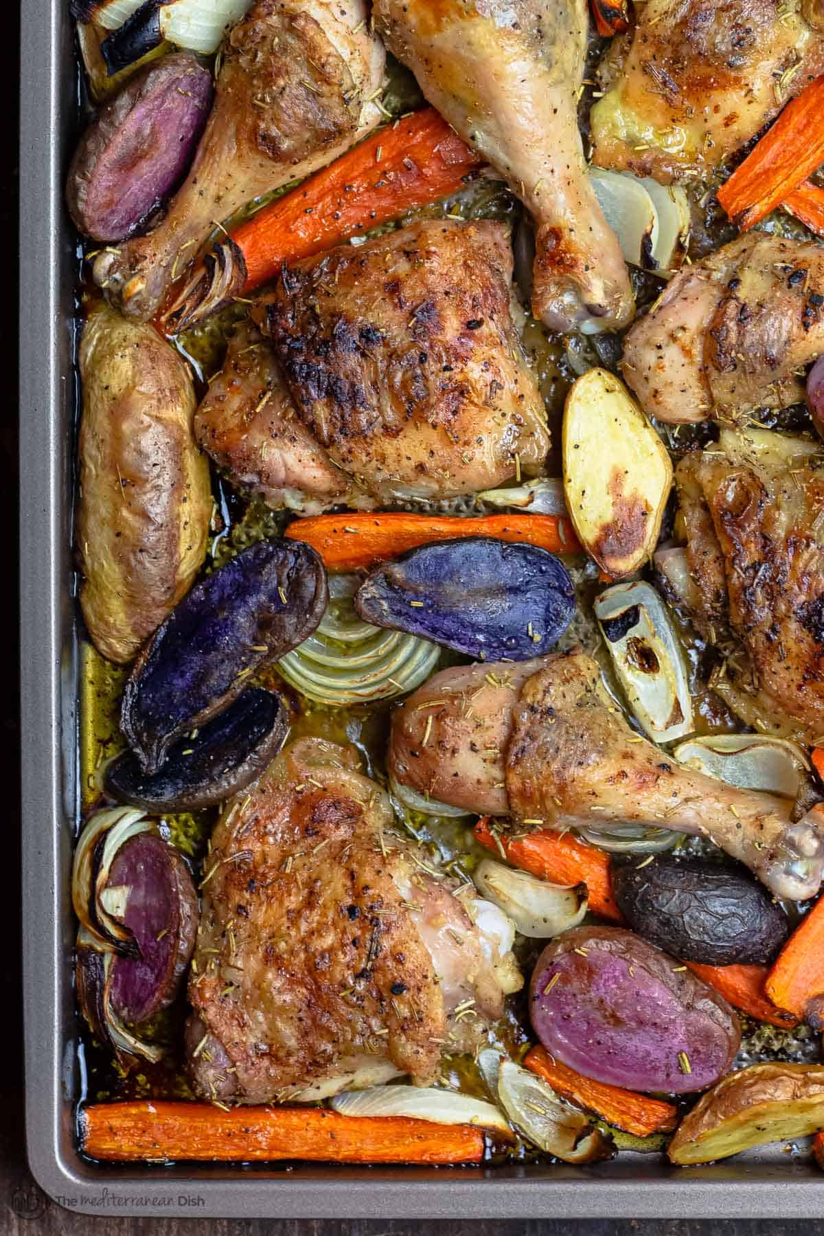 Sheet Pan Rosemary Chicken And Vegetables The Mediterranean Dish,Small Corner Kitchen Cabinet Ideas