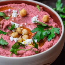 Creamy Beet Hummus-image