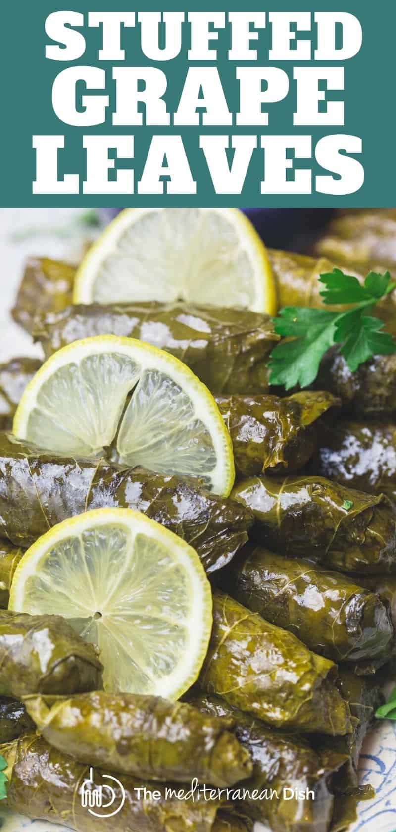 BEST Stuffed Grape Leaves (Dolmas) - The Mediterranean Dish