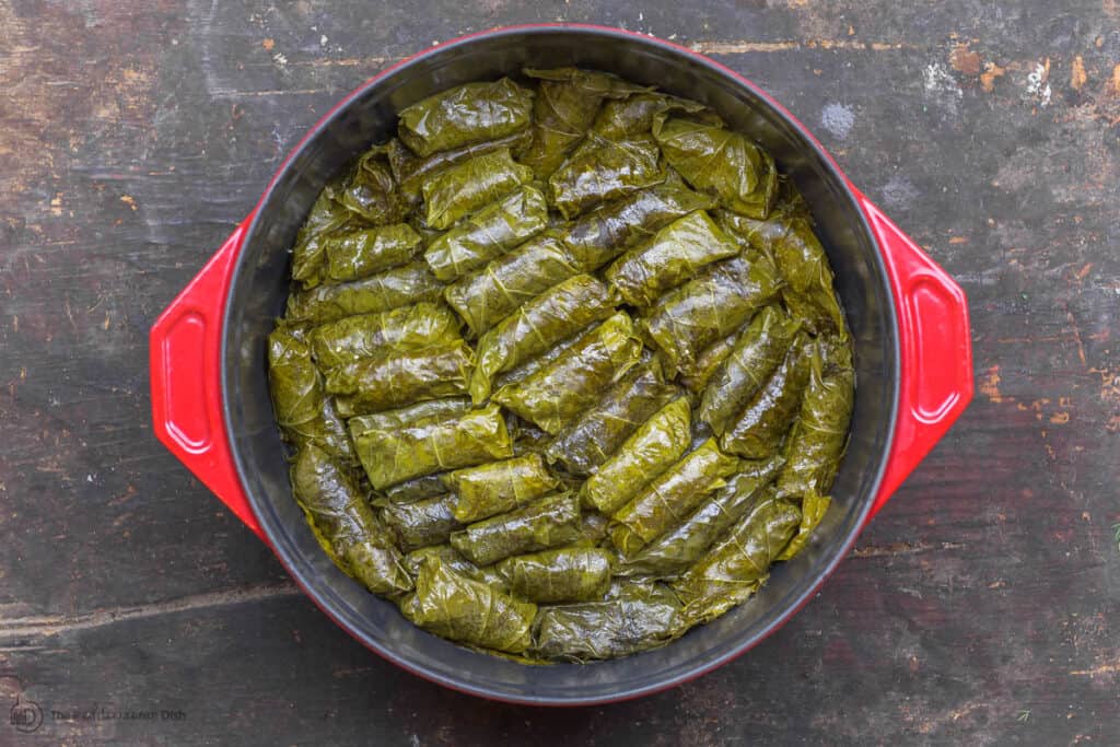 BEST Stuffed Grape Leaves (Dolmas) The Mediterranean Dish