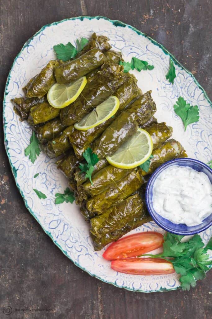 BEST Stuffed Grape Leaves (Dolmas) The Mediterranean Dish