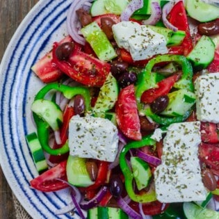 Traditional Greek Salad