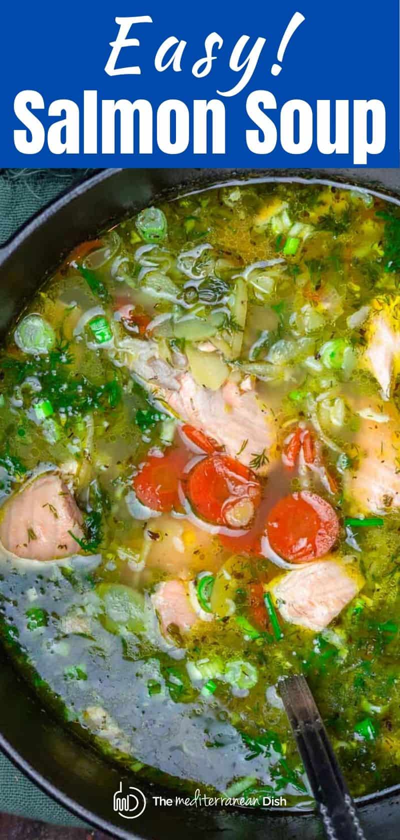 Easy Salmon Soup The Mediterranean Dish