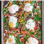 pin image 1 for sheet pan baked eggs REDO