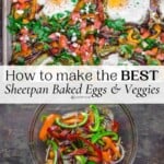 Easy Sheet Pan Eggs with Vegetables    Video    The Mediterranean Dish - 1