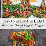 pin image 2 for sheet pan baked eggs REDO