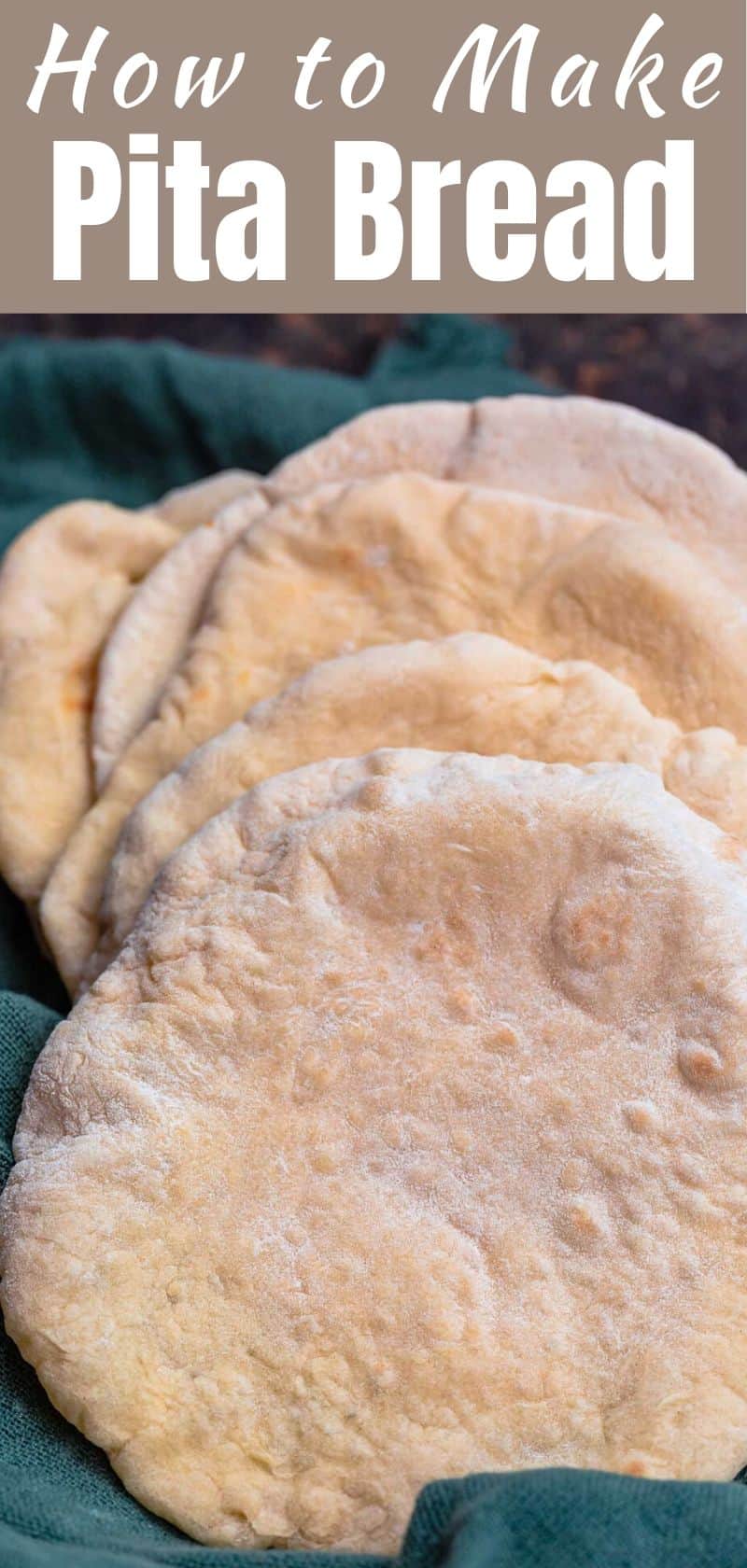 Easy Pita Bread Recipe (How to Make Pita Bread)| The Mediterranean Dish
