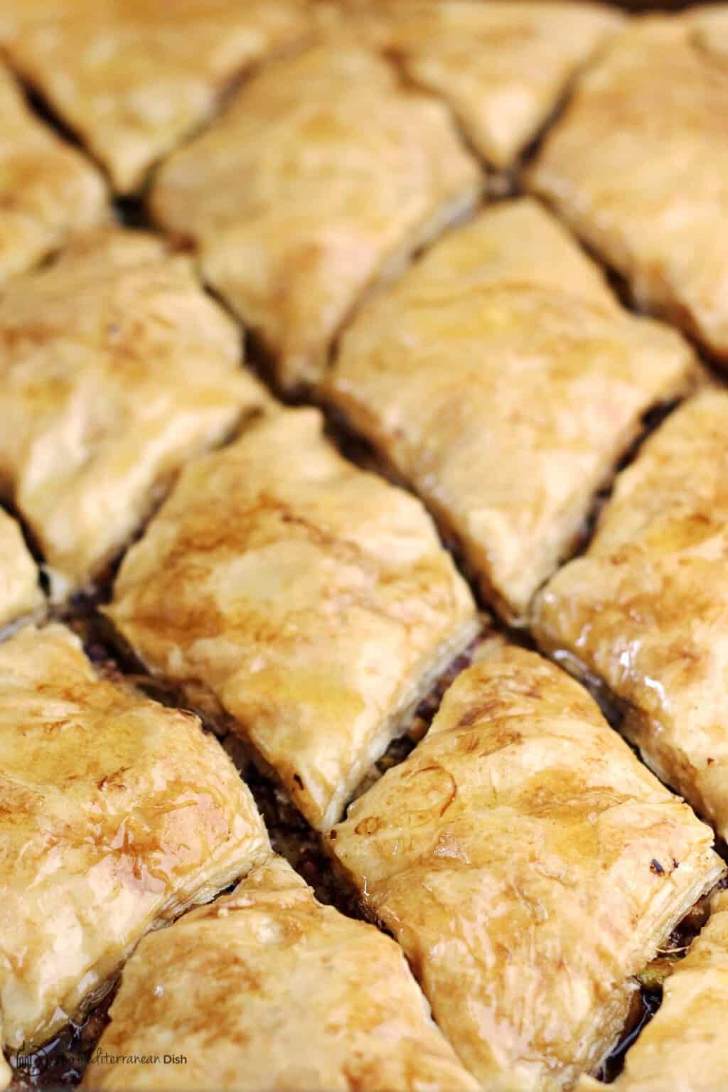 Baklava Recipe-How to make the BEST Honey Baklava