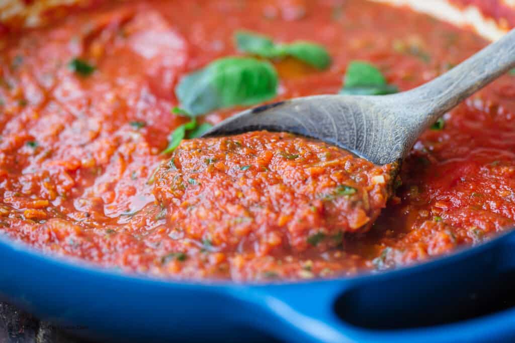 Easy Homemade Spaghetti Sauce Recipe The Mediterranean Dish
