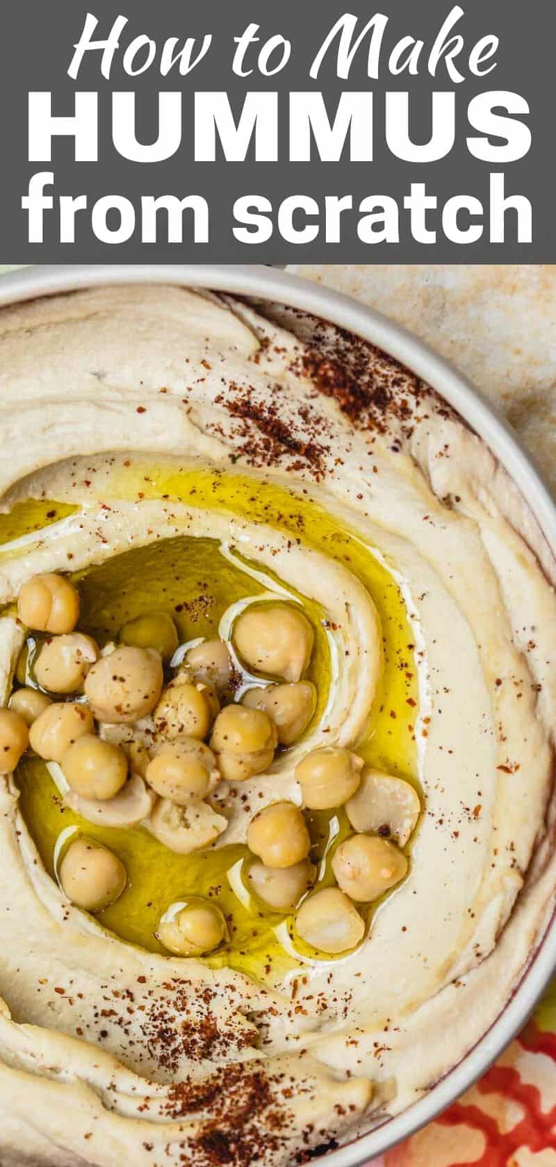 Easy Hummus Recipe (Authentic & Homemade from Scratch) The
