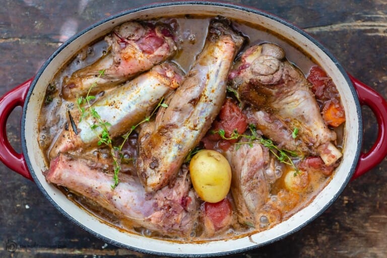 Super Tender Braised Lamb Shanks (Slow Cooker Option)