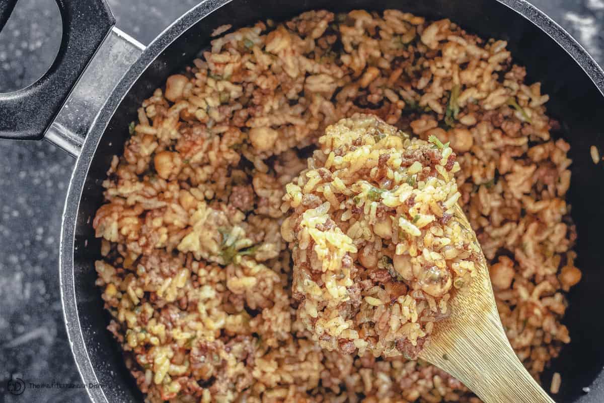 Rice stuffing for stuffed bell peppers