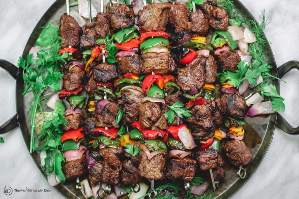 Shish Kabob (Shish Kebab Recipe) The Mediterranean Dish