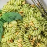 pin image lemon broccoli pesto pasta