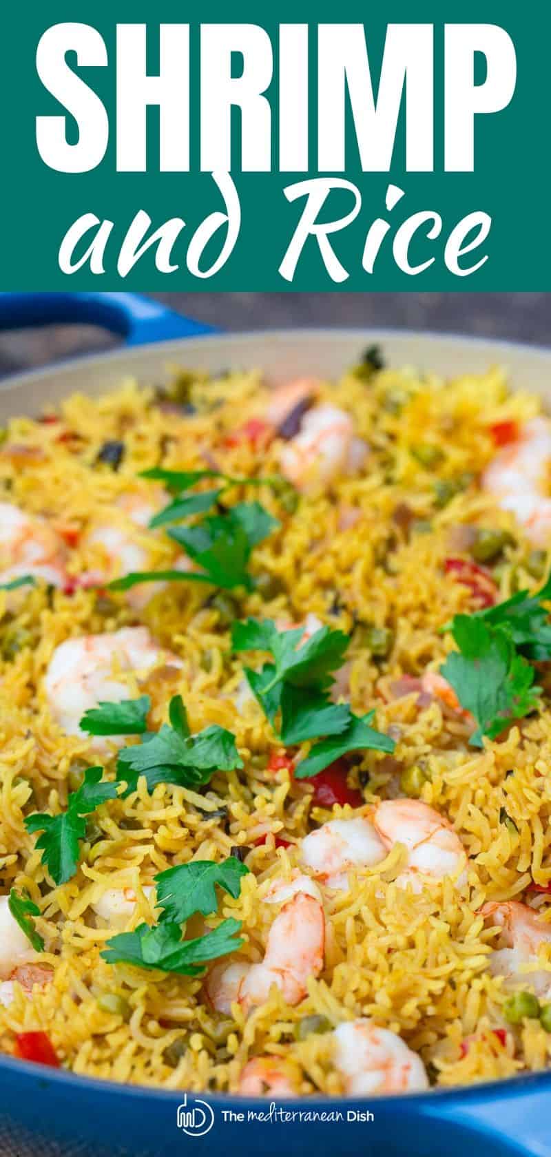 One Pan Shrimp and Rice (Healthy & Delicious) The Mediterranean