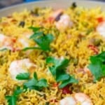 pin image. one pan shrimp and rice