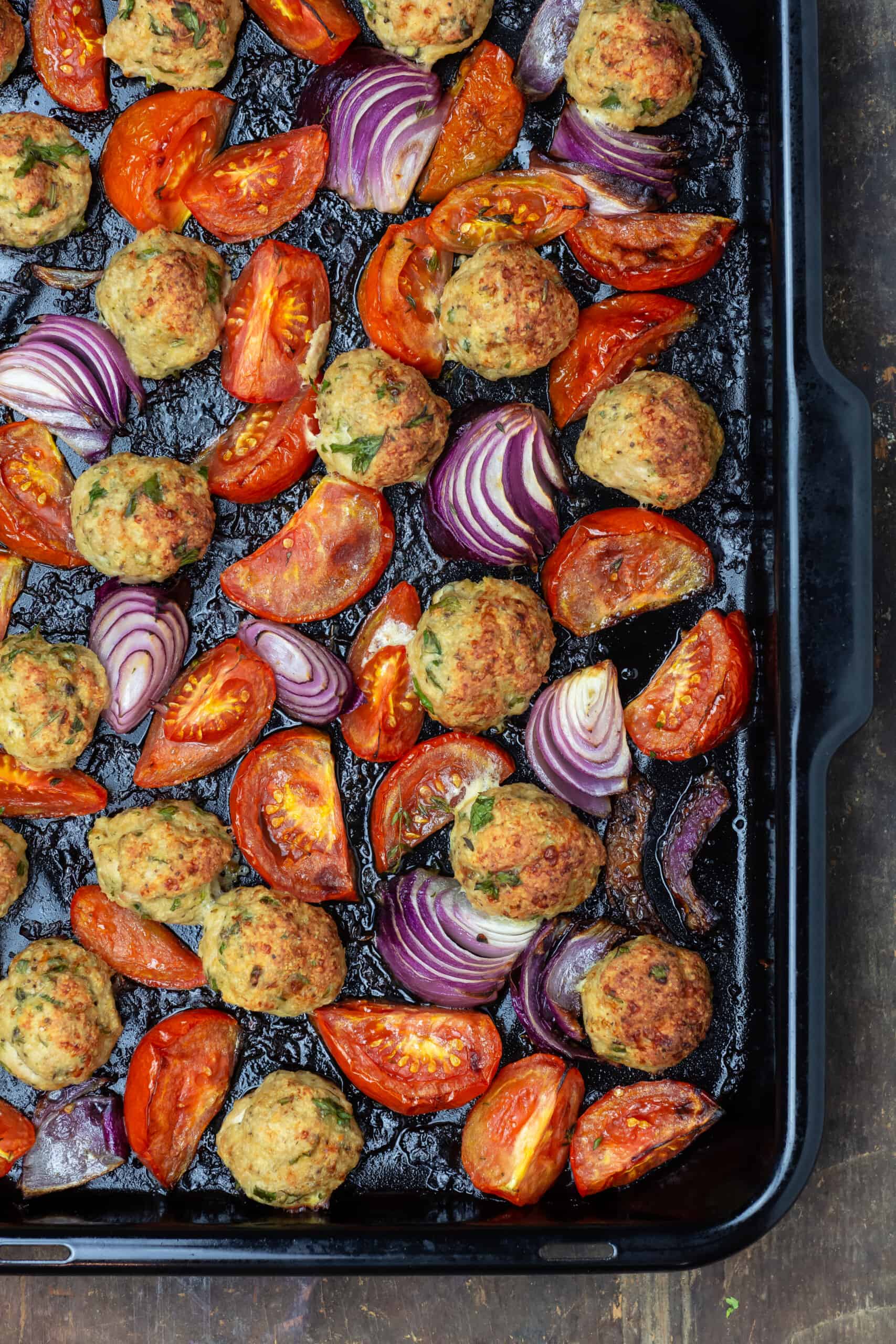 Best Baked Chicken Meatballs Italian Style The Mediterranean Dish