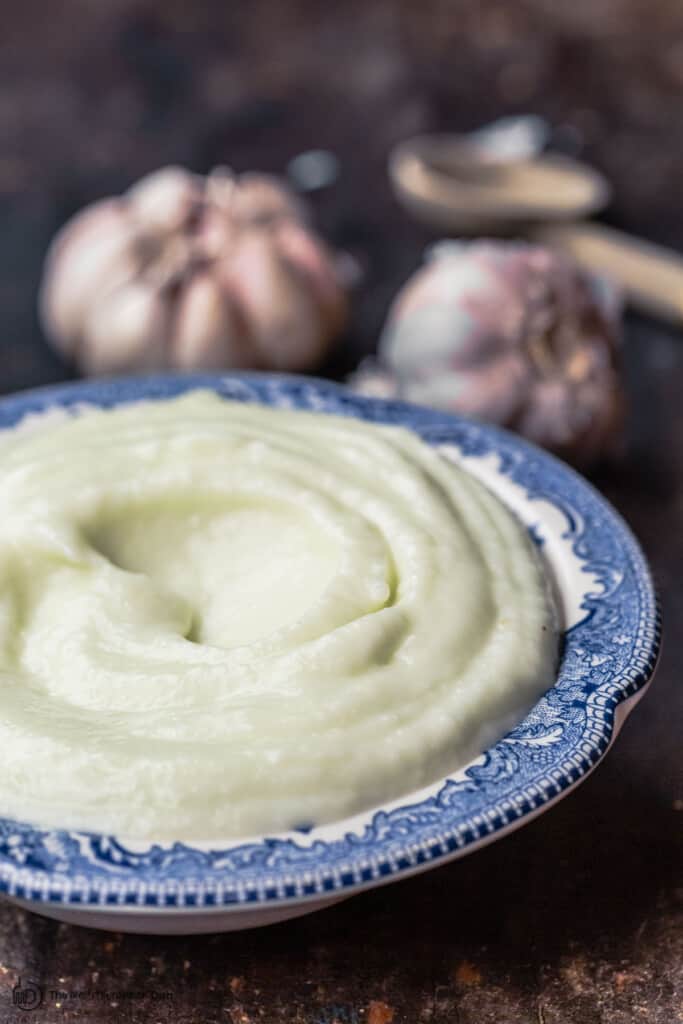Traditional Toum Garlic Sauce