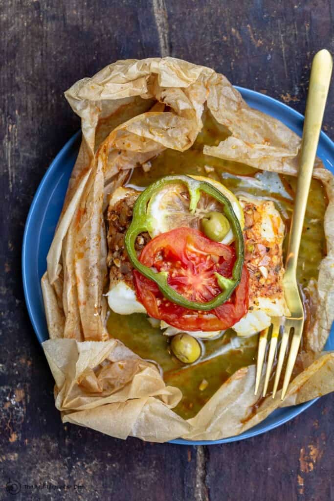 Baked Fish En Papillote, MediterraneanStyle (Tutorial) The