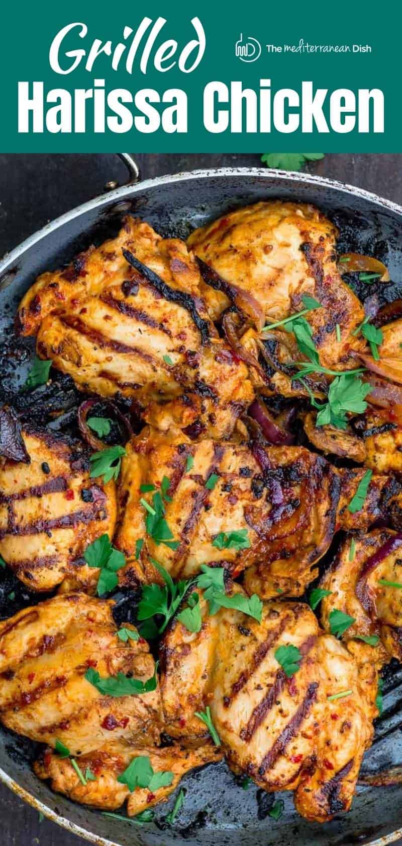 Grilled Harissa Chicken (How to Make Harissa Chicken) | The Mediterran