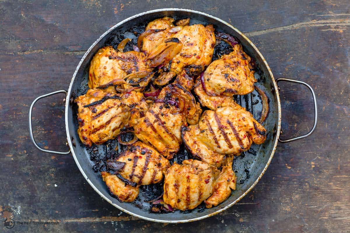 grilled chicken thighs