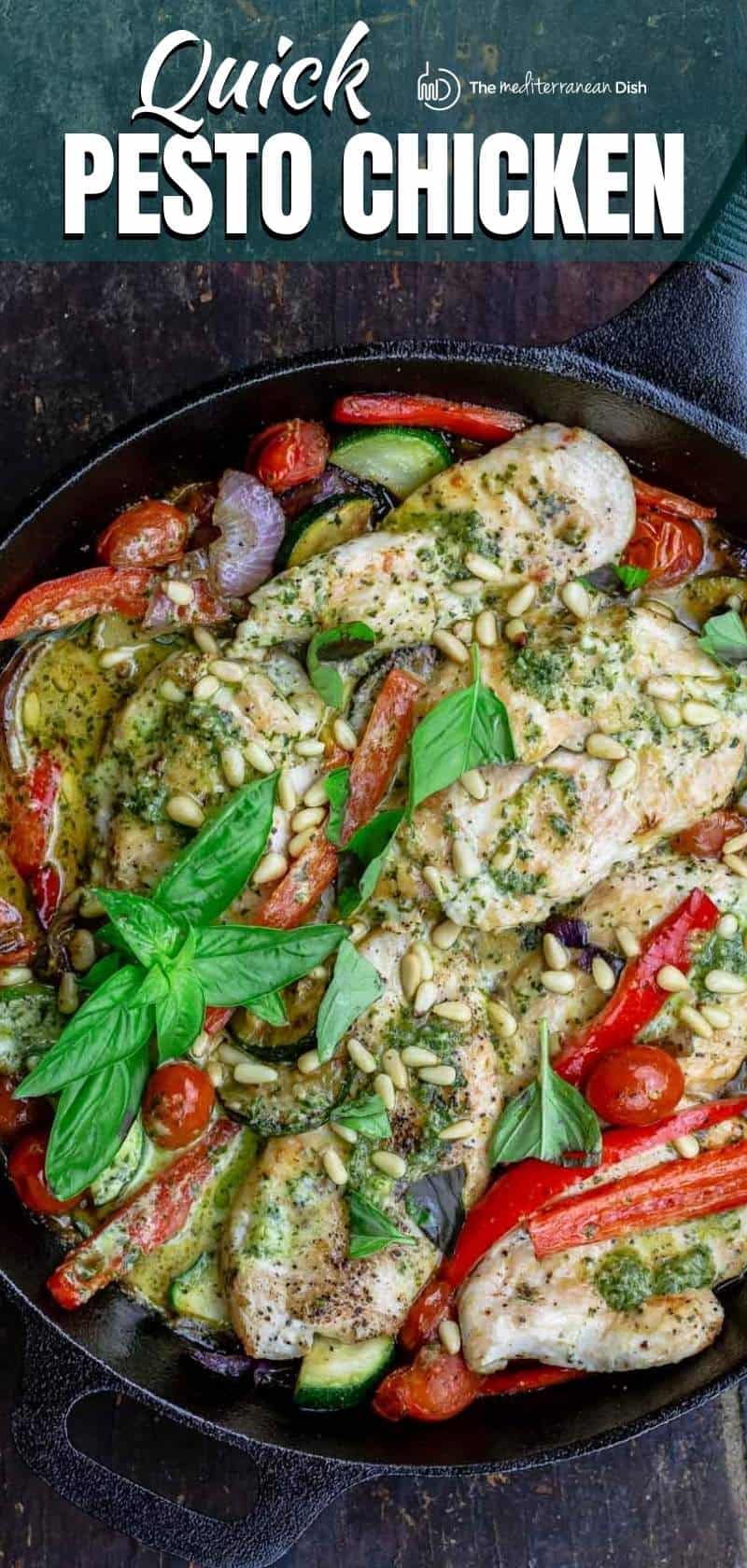 20 Minute Pesto Chicken And Vegetables The Mediterranean Dish 20-minute-pesto-chicken-and-vegetables-the-mediterranean-dish