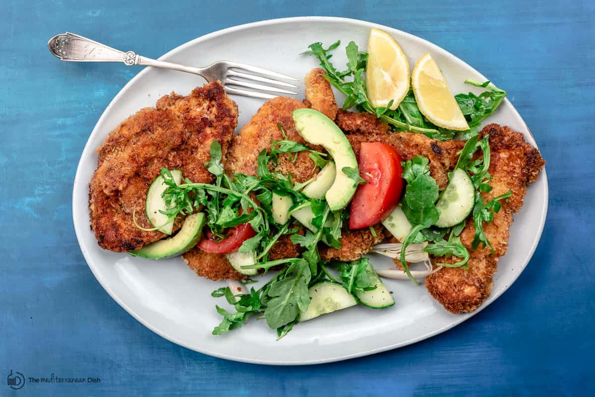 Chicken Schnitzel Recipe The Mediterranean Dish