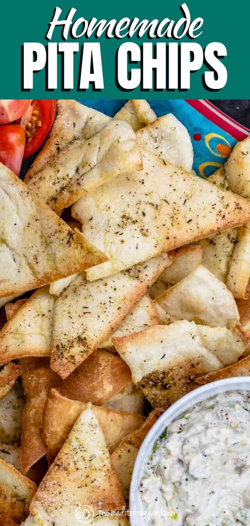 How to Make the BEST Homemade Pita Chips The Mediterranean Dish