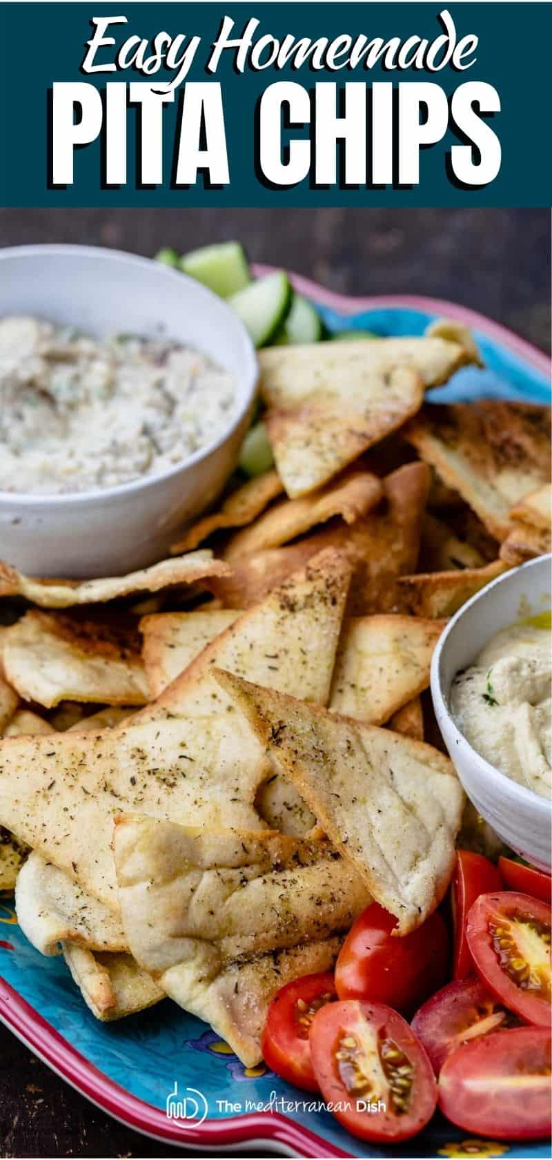 How to Make the BEST Homemade Pita Chips The Mediterranean Dish