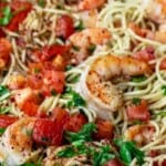 pin image 3 shrimp pasta recipe