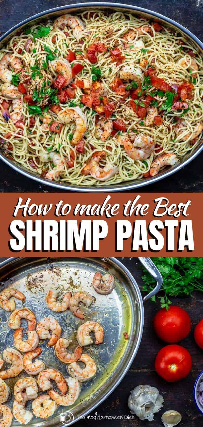 20-Minute Shrimp Pasta, Mediterranean-Style | The Mediterranean Dish