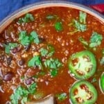 pin 1 vegan quinoa chili