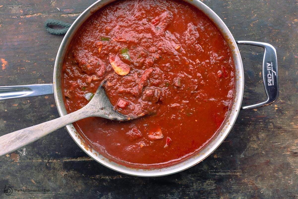 sauce for chicken cacciatore