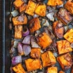 Pin image 2 roasted sweet potatoes