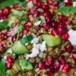 Lentil salad pin image 2