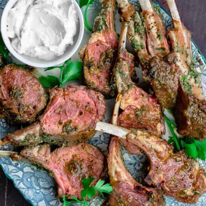 Pan Seared Lamb Chops | The Mediterranean Dish