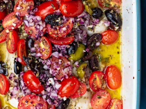 Mediterranean Microwave Fish With Green Beans, Tomatoes, and