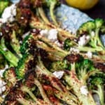 pin image 3 lemon roasted broccoli