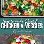 Italian-Style Sheet Pan Chicken & Vegetables | The Mediterranean Dish