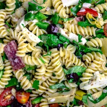 pasta salad with italian dressing