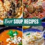 pin image 1. A collection of best soup recipes from The Mediterranean Dish