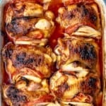 pin image 2 for baked chicken thighs