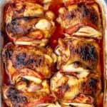 pin image 2 for baked chicken thighs