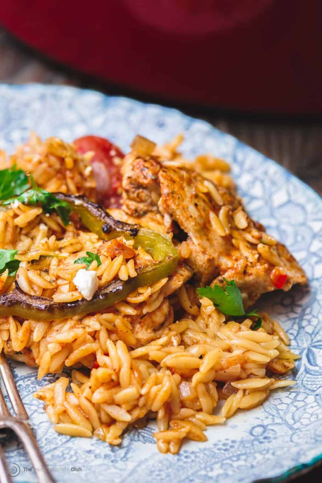 Easy Greek Style Chicken Orzo One Pot The Mediterranean Dish easy-greek-style-chicken-orzo-one-pot-the-mediterranean-dish