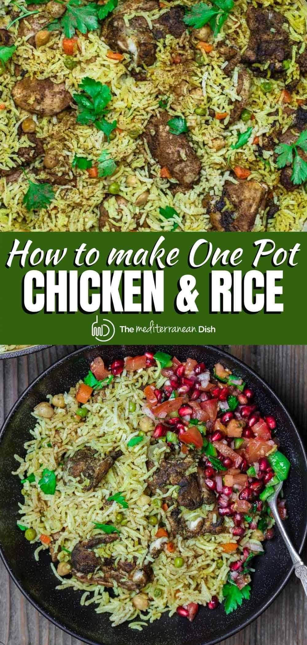 Easy Chicken and Rice Recipe How to Make Chicken and Rice The Mediterranean Dish