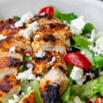 pin image 2 for Greek chicken salad