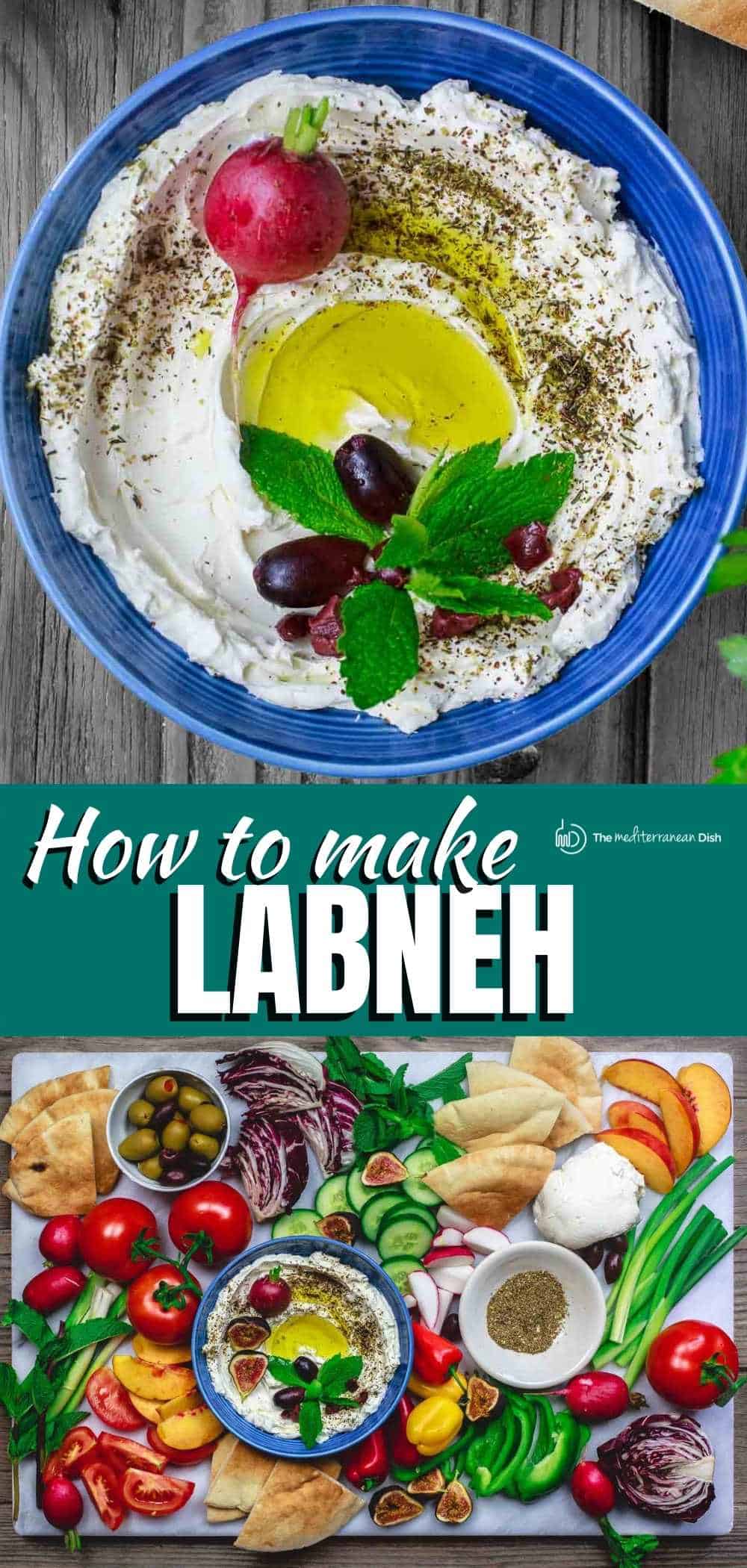 Homemade Labneh Recipe (Video How to Make Labneh) The Mediterranean Dish