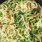 Pin image 3 easy spaghetti with peas and pancetta