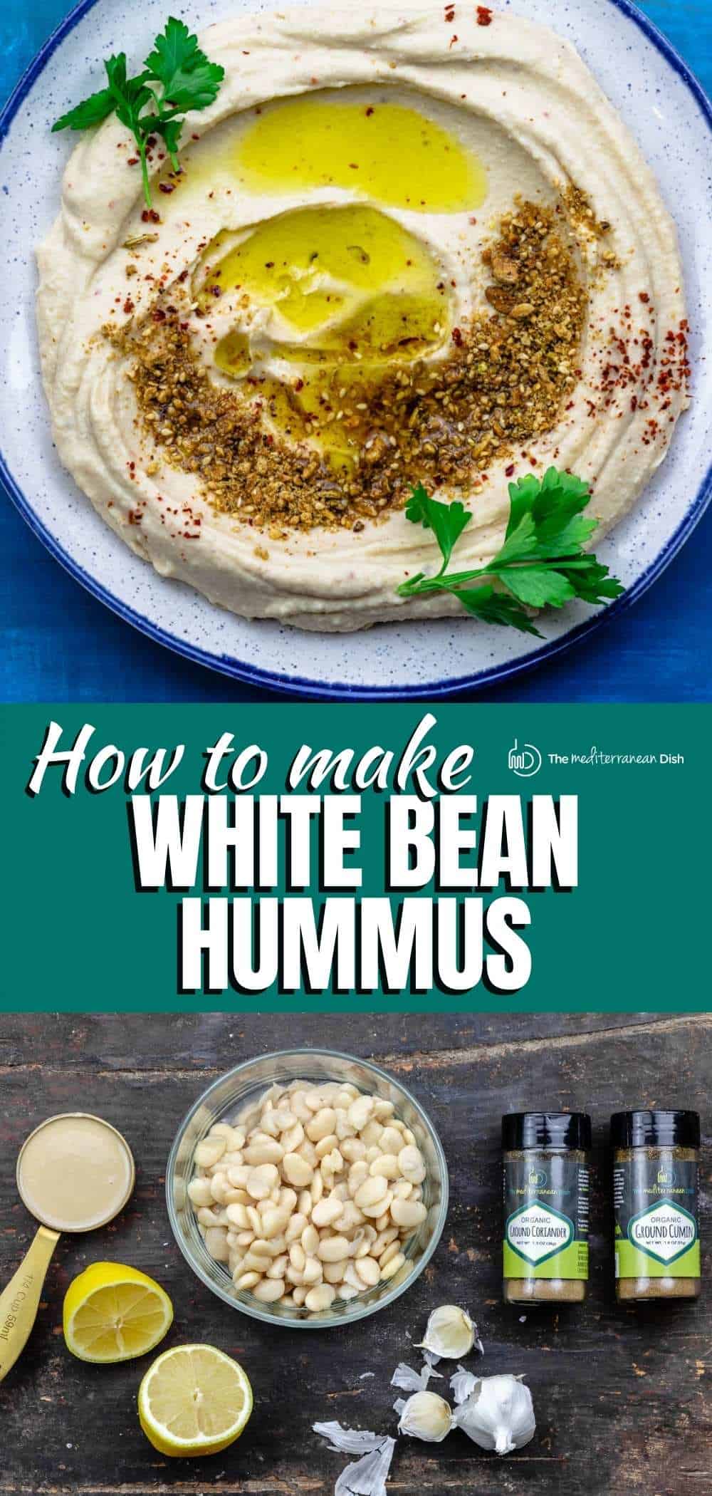 Ultra Creamy White Bean Hummus, Mediterranean-Style | The Mediterranean ...
